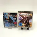 Produktbild: Uncharted 2 + 3 PS3 Spiele | Sony PlayStation 3 | Action Adventure Set | gut