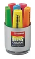 Produktbild: STABILO Textmarker BOSS, 6er Rundbox