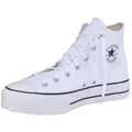 Produktbild: Converse CHUCK TAYLOR ALL STAR PLATFORM CANVAS Sneaker weiß 39,5 EU