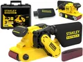 Produktbild: Stanley Bandschleifer Schleifgerät + Schleifband + Staubsack Koffer FMEW204K-QS