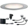 Produktbild: Paulmann Plug & Shine 3 LED Erd Spot Floor Eco IP67 Silver - Außenbereich