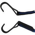 Produktbild: Boni-shop Elastisches Band  Spanngummi Mit Haken 80cm Blau