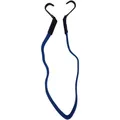 Produktbild: Flaches elastisches Band mit 2 extra starken Doppelhaken 80 cm Blau