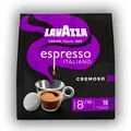 Produktbild: Lavazza Espresso Cremoso 18 Kaffeepads vollmundig im Geschmack 125g