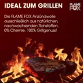 Produktbild: Flame Fox Anzündwolle XXL 10kg. I Kaminanzünder aus Öko-Holzwolle & Wachs für Kamin I Grill, Feuerschale, Ofen, 3kg, 5kg und 10kg