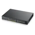 Produktbild: Zyxel Switch 24-Port Gigabit Ethernet 12-Port PoE+ 130W Smart Managed 0dBA