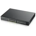 Produktbild: Switch 24x GE GS1900-24EP 12x PoE+ Ports.130W Managed