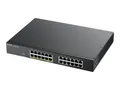 Produktbild: ZyXEL GS1900-24EP - Switch - Smart - 24 x 10/100/1000 (12 PoE) (GS1900-24EP-EU0101F)