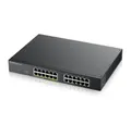 Produktbild: Zyxel GS1900 Gigabit 24Port 12port PoE Layer 2 Rackmount Netzwerk-Switch