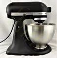 Produktbild: Kitchenaid 5K45SSEBM Küchenmaschine schwarz matt 4,3 L 275 Watt Classic black