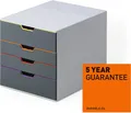 Produktbild: Durable VARICOLOR 4 - Schubladenschrank - 4 Schubfächer - für ANSI A (Letter)