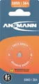 Produktbild: Ansmann Knopfzelle 364 1.55V 1 St. 9 mAh Silberoxid Silberoxid Knopfzelle SR60 / SR621 / 364