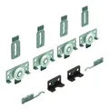 Produktbild: Hettich SlideLine 56 Set Schiebetürsystem (2 Türen) - 45234