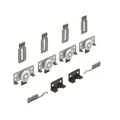 Produktbild: Hettich 45234 Slide LINE 56-Beschlägegarnitur, TK 40 Kg, 2 türig