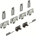 Produktbild: HETTICH SlideLine 56 Beschlägegarnitur, TK 40 Kg, 2 türig