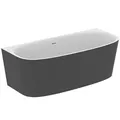 Produktbild: Ideal Standard Dea - Badewanne freistehend an der Wand, 1800x800 mm, Weiß/Schwarz T9940V3
