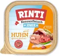 Produktbild: RINTI Kennerfleisch Schale | Junior mit Huhn | 9X 300g