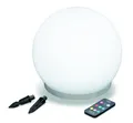 Produktbild: esotec Gartenleuchte Solar Schwimmkugel, 25cm, 7 Lichtfarben, IR-Fernbedienung