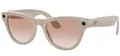 Produktbild: Ray-Ban Meta Skyler RW4010 Smart Sonnenbrille Brille Chlarky Grey Cinnamon Pink
