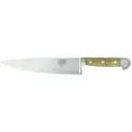 Produktbild: Güde Messer Solingen Kochmesser Alpha Olive, 21 cm - CVM-Messerstahl - Griffschalen Olivenholz braun|silberfarben