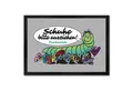 Produktbild: speecheese Fußmatte Tausendfüßler Fußmatte in 35x50 cm mit Spruch Schuhe bitte ausziehen