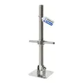 Produktbild: GeZu Impex Gerüstspindel Schwenkbar 500 mm Ø 38 mm Spindelfuß Gerüstfüße Gewindefußplatte