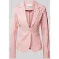 Produktbild: ICHI Slim Fit Blazer mit Paspeltaschen Modell 'KATE' in Rosa, Größe L