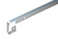 Produktbild: IHC 38mm Abschlussleiste Winkelleisten Arbeitsplate verbindungleiste 600mm Farbe: Aluminium