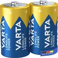 Produktbild: VARTA Batterien D Mono, 2 Stück, Longlife Power, Alkaline, 1,5V, ideal für Computerzubehör, Taschenlampe, Kamera, Made in Germany