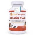 Produktbild: CaniComplete Gelenk Plus - Gelenktabletten für Hunde: Teufelskralle, MSM, Chondroitin, Glucosamin, Kollagen, Vitamin B, UVM.