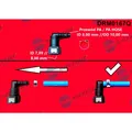 Produktbild: ORIGINAL® Dr.Motor Automotive DRM0167Q Schlauchverbinder, Kraftstoffschlauch