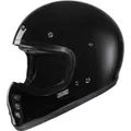 Produktbild: Motorrad Helm M - HJC V60 Solid - Retro Vintage 80er Jahre schwarz glanz