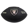 Produktbild: Wilson NFL Las Vegas Raiders Metallic Premiere Football Offizielle GrÃ¶Ãe 9 - schwarz