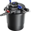 Produktbild: CPF-20000 Druckteichfilter 12.000 l/h / 36 w uvc Einheit, Teichdruckfilter für Teiche bis 40.000 Liter, Teichklärer, Filteranlage - Sunsun