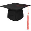 Produktbild: KEELYY Doktorhut Abschluss Hut Unisex, Graduation Cap Verstellbar Bachelor Doktorhut für Abschlussfeiern vom Studium, Universität, Hochschule, Abitur - Absolventenhut