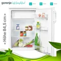 Produktbild: Gorenje RB492PW Standkühlschrank mit Gefrierfach freistehend 120 Liter weiß LED