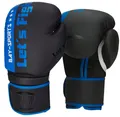 Produktbild: BAY-Sports Boxhandschuhe Lets Fight Box-Handschuhe blau Mesh Boxen Kickboxe