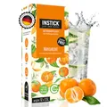 Produktbild: INSTICK Zuckerfreies Instant-Getränk (Mandarine) - 1 Packung für 12 x 1,5-2,5 L - Veganes Getränkepulver Kalorienarm & Vitamin C - Instant-Pulver