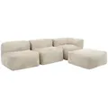 Produktbild: icon Sitzsack-Sofa, Beige, Textil, 4-Sitzer, 385x68x100 cm, Oeko-Tex® Standard 100, Wohnzimmer, Hocker, Sitzsäcke, XXL Sitzsäcke