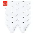 Produktbild: H.I.S Slip Männer Unterhose (Packung, 10-St) in Unifarben weiß 10 (4XL)