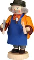 Produktbild: Seiffener Volkskunst Räuchermännchen Seiffener Volkskunst eG Räuchermann Spielzeugmacher, (1 St), Handarbeit aus dem Erzgebirge