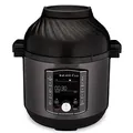 Produktbild: Instant Pot Pro Crisp 11-in-1-Elektro-Multikocher – Schnellkochtopf, Heißluftfritteuse, Slow Cooker, Dampfgarer, Grill, Dörrgerät und Sous-Vide-Maschine – Schwarzer Edelstahl,1500 W, 7.6 L,