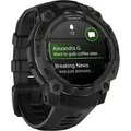 Produktbild: Instinct 3 - 45 mm, AMOLED, Smartwatch Black, Silikon-Armband