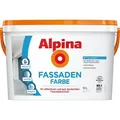 Produktbild: Fassadenfarbe 10 L Weiß Matt Fassadenfarbe - Alpina
