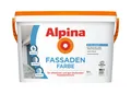 Produktbild: Alpina 10 L. Fassaden Farbe, weiße matte Fassadenfarbe, wetterbeständig