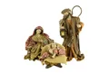 Produktbild: dekoprojekt Krippenfigur Ankleidefiguren Heilige Familie 3-tlg. (3 St., 3-tlg), bekleidetet heilige Familie