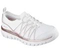 Produktbild: Skechers Graceful Purecrush Damen-Sneaker, Weißer Rotgold-Strick, 37 EU