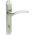 Produktbild: Türgriff 78 Drückergarnitur WC - Badezimmer Türdrückergarnitur SHARON M6/M9
