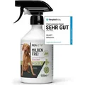 Produktbild: REAVET Milben Frei Spray 500ml, Milbenspray für Hunde, Katzen & Pferde – Anti Milben Spray zur effektiven Abwehr von Insekten, Parasiten & Ungez...