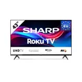 Produktbild: 43 Zoll Fernseher (108 cm) 4K UHD Roku LED Smart TV - HDR10 - SHARP 43GJ4225E